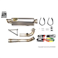 HOTLAP×KN チャンピオンマフラー TITAN 【シグナスX Ver.3】｜フル