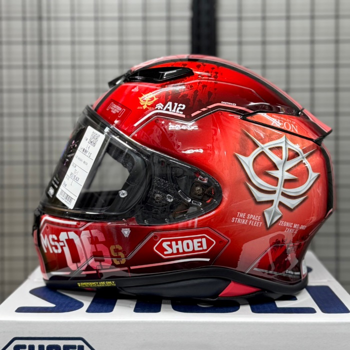 Z-8 MS-06S シャア専用ザクⅡ TC-1 RED/BLACK フルフェイスヘルメット