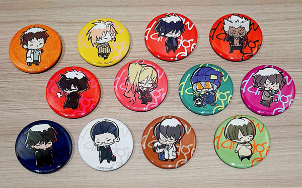 CHiRAL スロウダメージ スクエア缶バッチ LIVE 2022 × スロウ