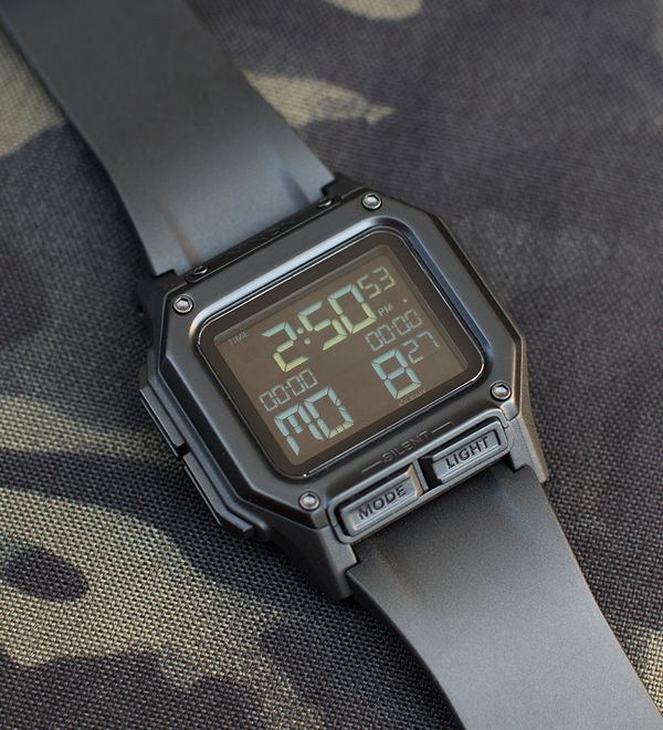 Regulus Watch | All Black | Digital – Nixon US