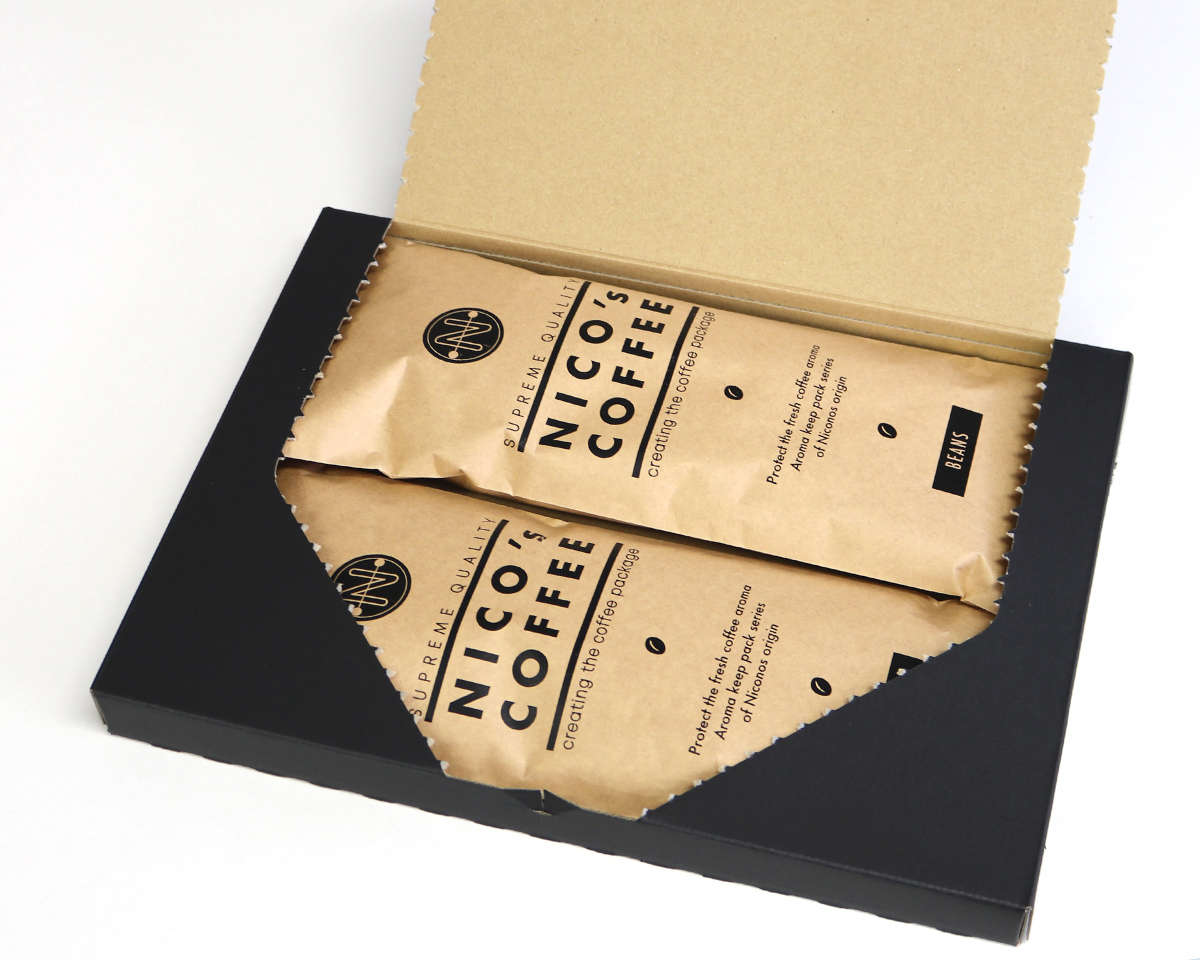 アロマブレスパック200g平袋 クラフト｜ニコノスオンラインストア