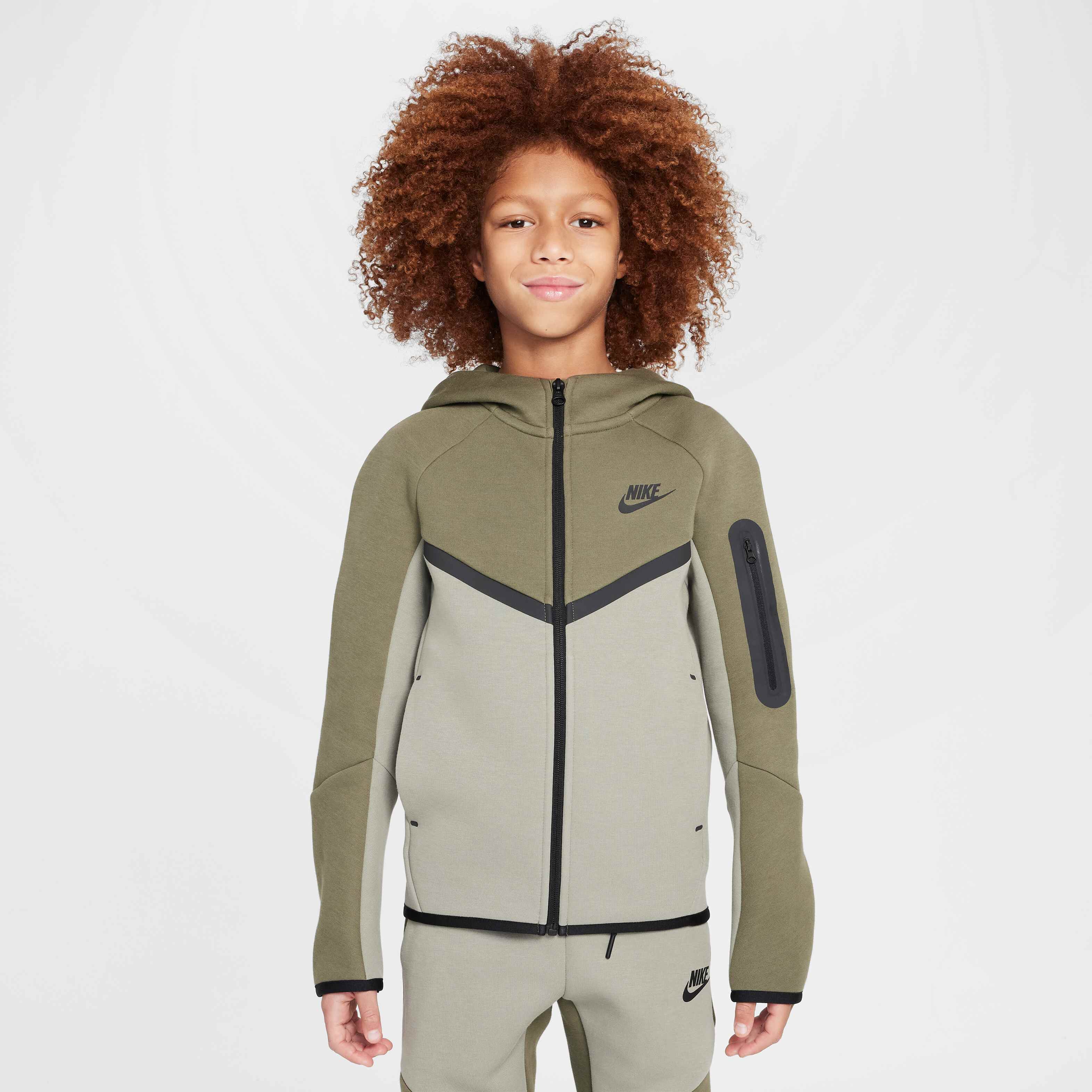 Buy Nike Sportswear Tech Fleece Older Kids' Full-Zip Hoodie