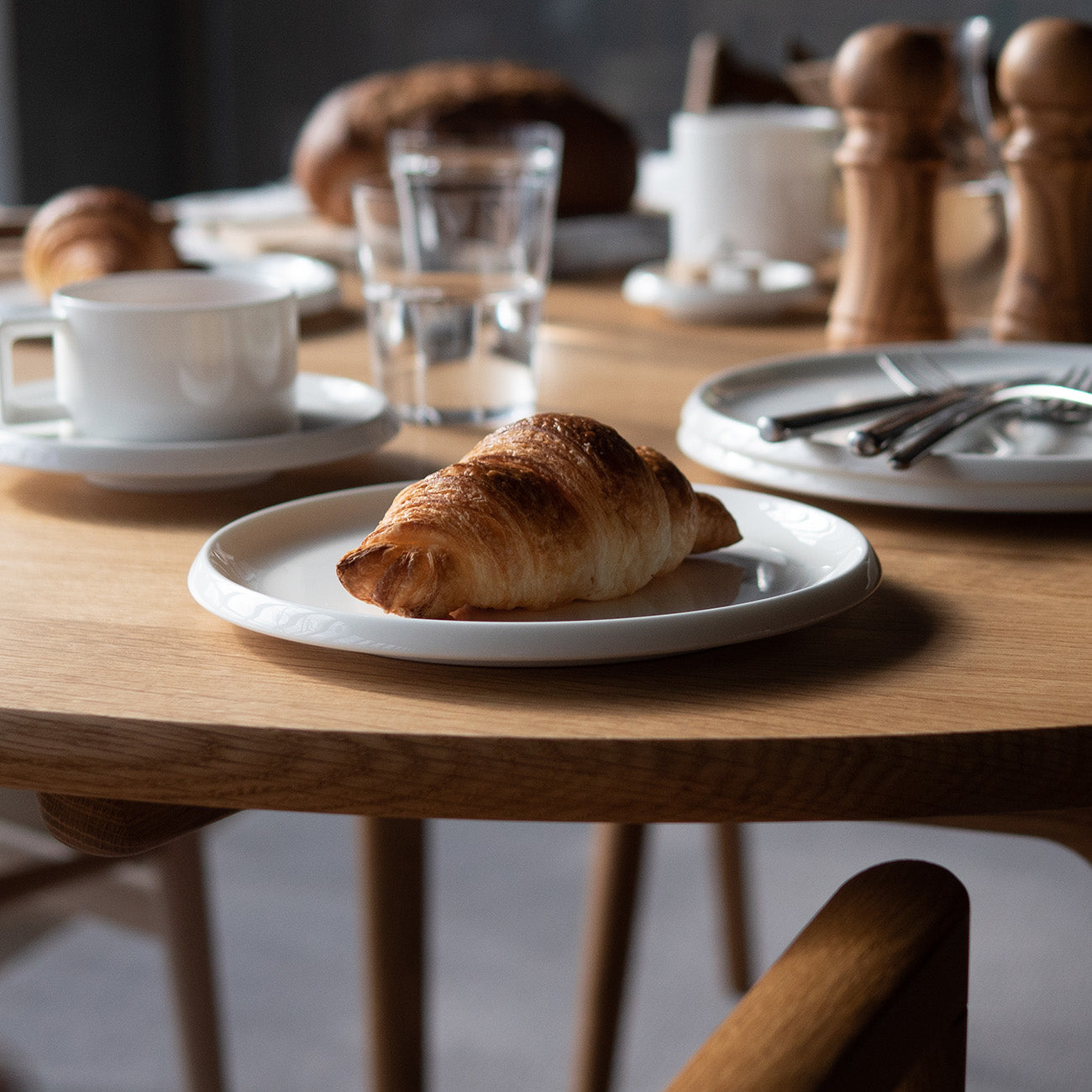 20.5cmプレート｜白い食器｜DISK｜ニッコー公式オンラインショップ