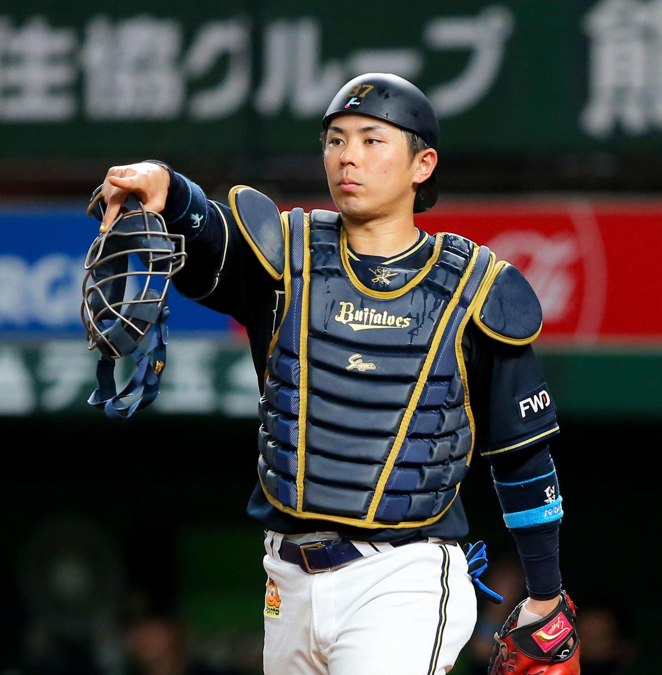 オリックス若月、背番号2「キャッチャーの番号を」 - プロ野球 : 日刊