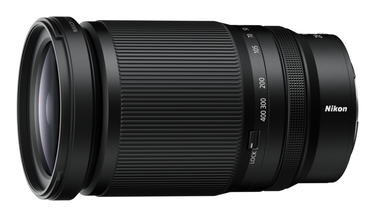 Superteleobjetiva com zoom NIKKOR Z 28-400mm f/4-8 VR