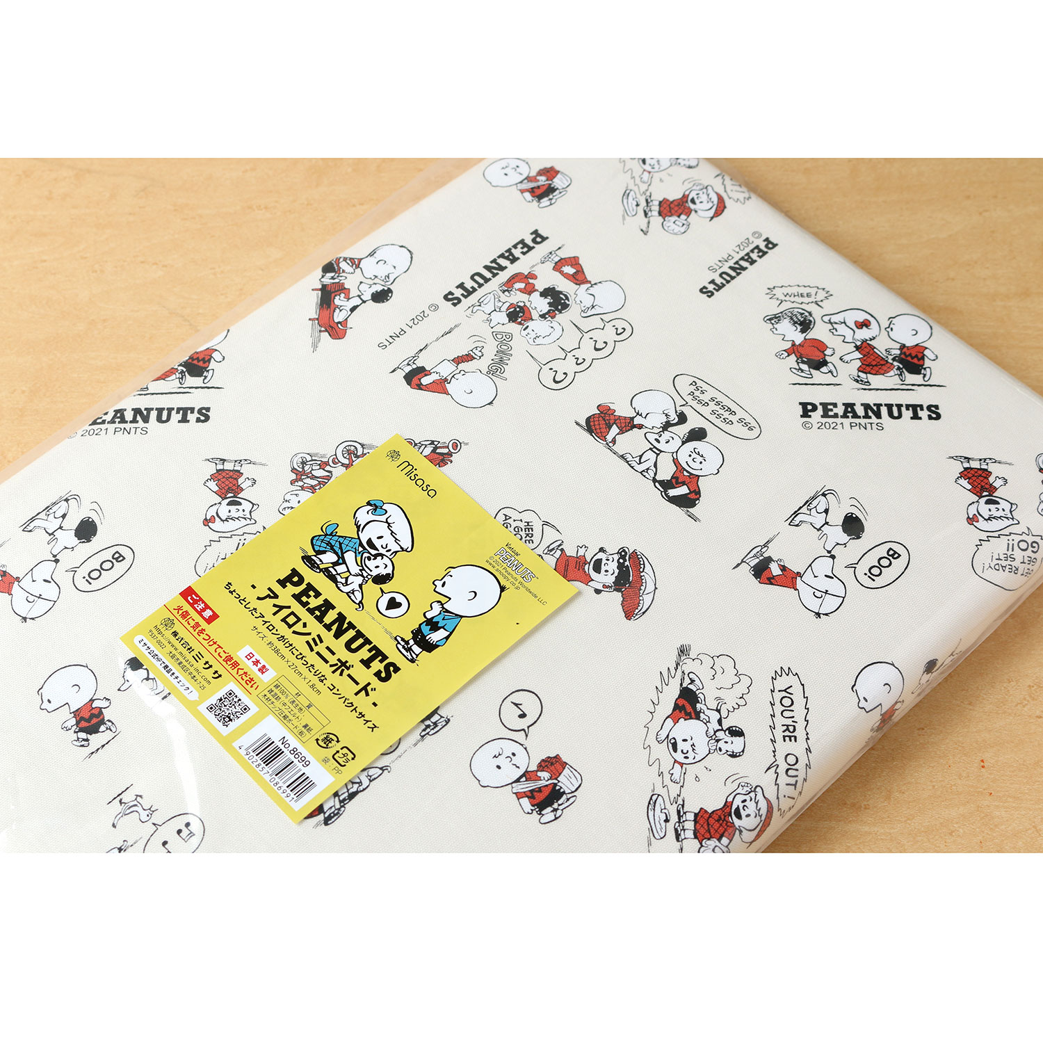 MIS8699 ミササ PEANUTS スヌーピー アイロンミニボード（台）「手芸