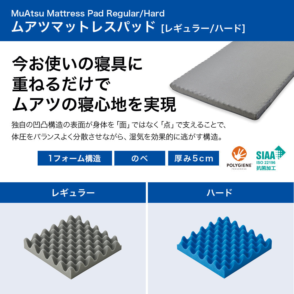 ムアツマットレスパッド《MuAtsu》 | 西川ストア公式本店