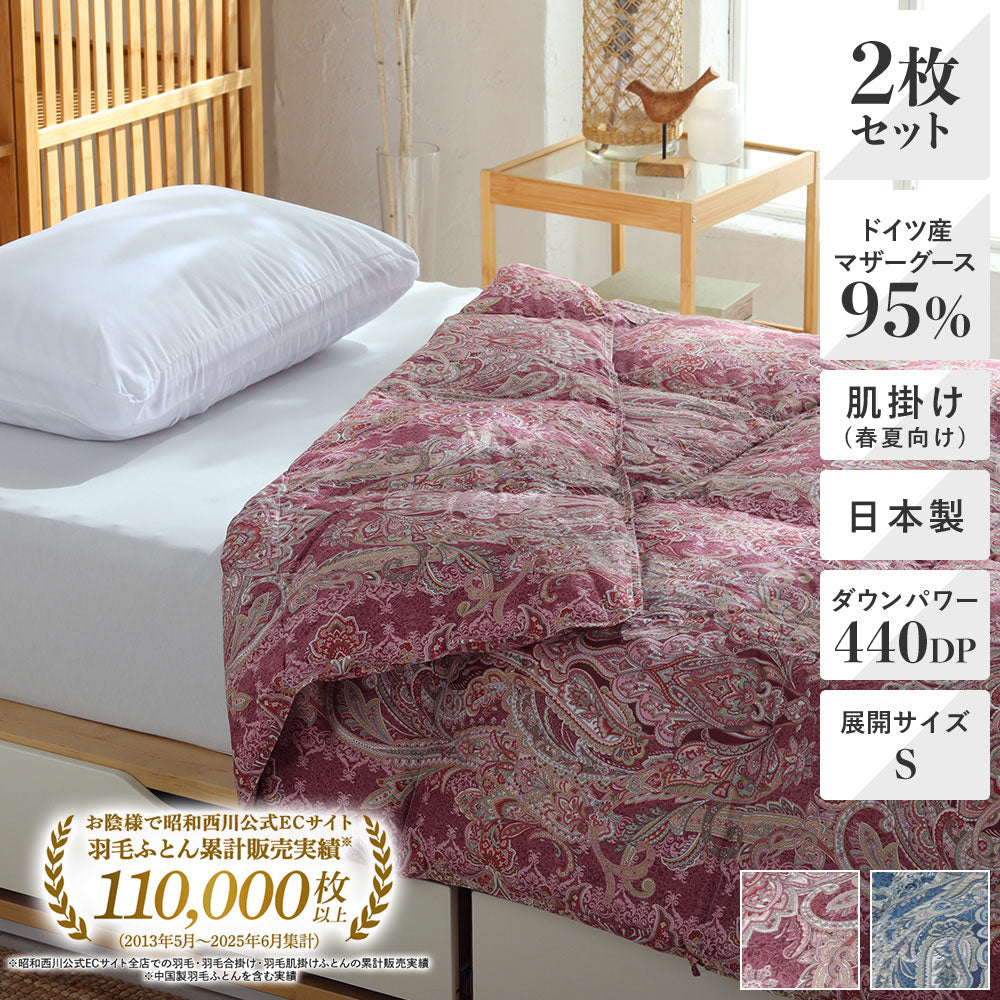 羽毛布団マザーグースダウン一覧| 西川ストア【昭和西川公式】通販
