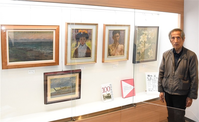 岡田三郎助に学び29歳で急逝 「幻の洋画家」藤田遜、故郷で展示