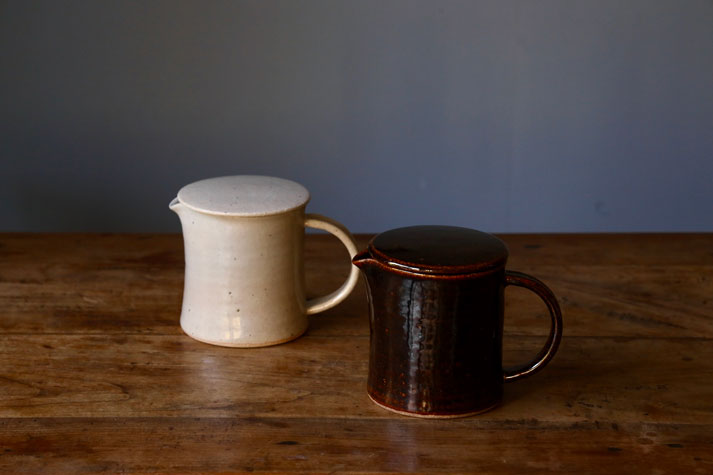 直火陶器 やわらか質感のお粥ミルクポット (専用蓋) | TOKILABOトキラボ