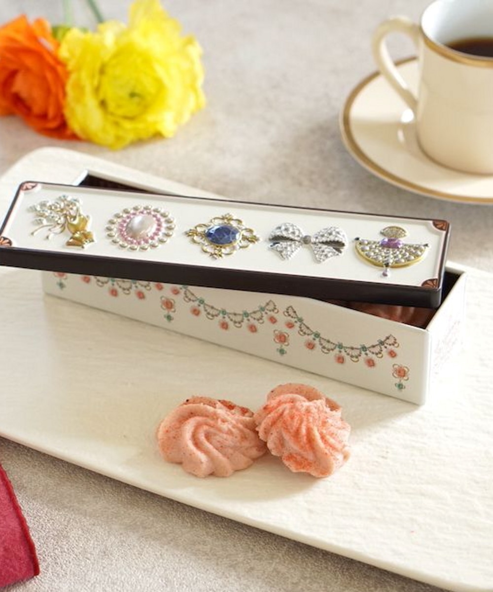 ベジターレ】グルテンフリーの宝石箱クッキー(苺)(簡易ラッピング込み