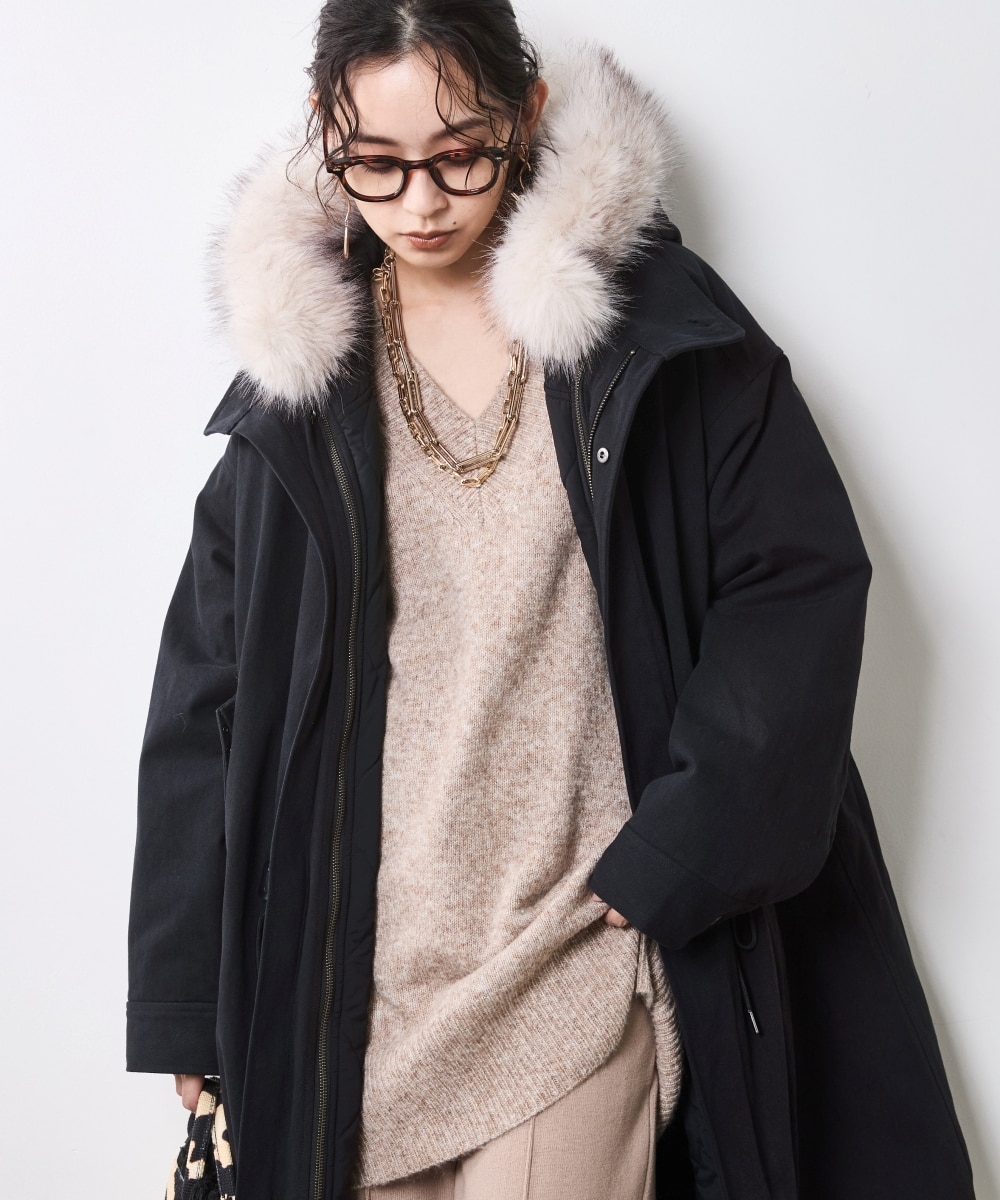 ライナー付モッズコート＜大きいサイズ有＞シックスタイル 通販