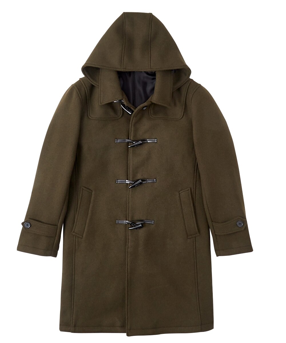 ウール混2WAY ダッフルコート（フード取り外し可） 通販【ニッセン】