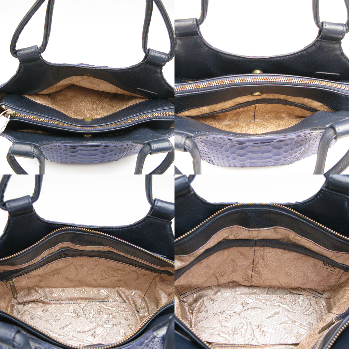 IBIZA（イビサ）パイソン2WAYハンドバッグ