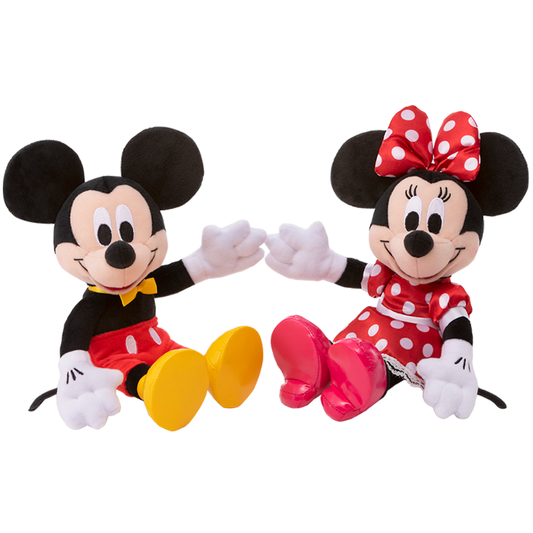 ミッキーマウス（ラブリー）＆ミニーマウス（ラブリー） | 祝電 | 電報