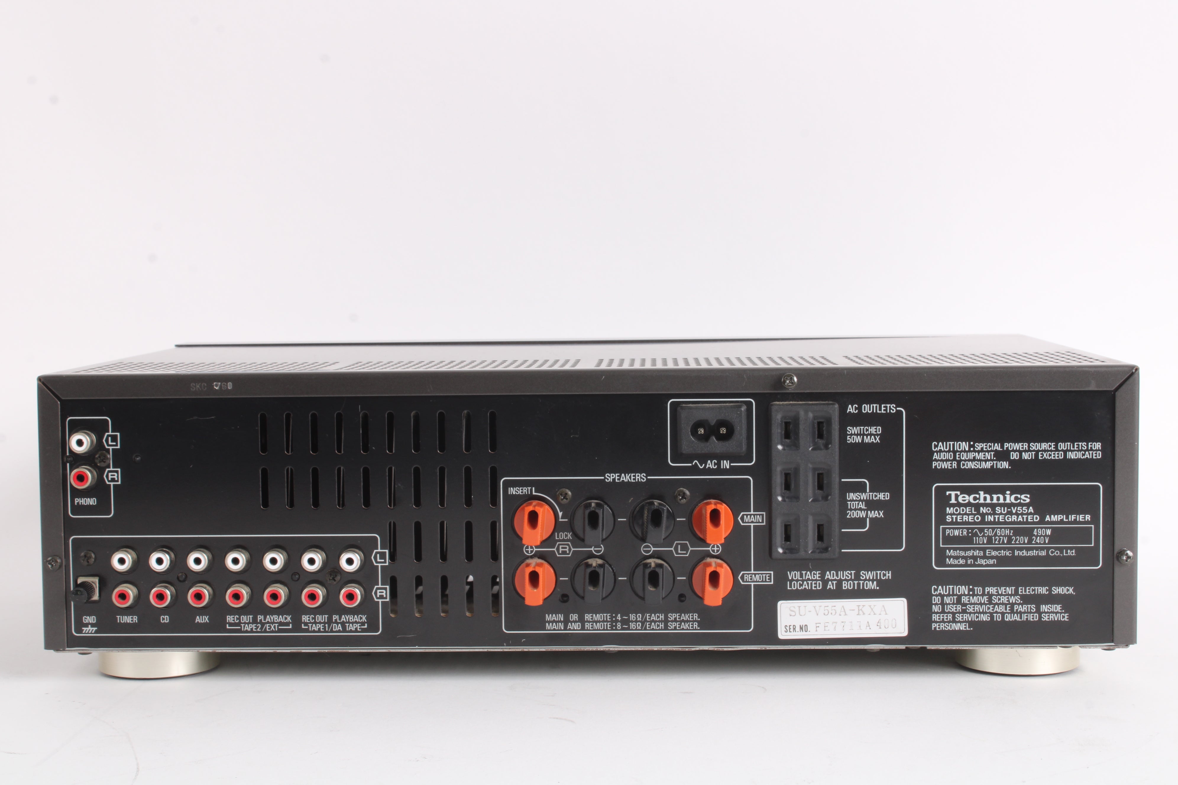 Technics SU-V55A Stereo Integrated Amplifier SU-V55A-KXA – NTC Tech