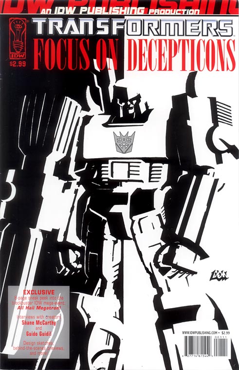 IDW Publishing's Transformers comics - All Hail Megatron