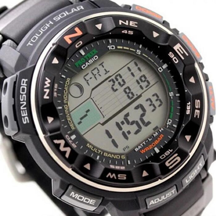 BUY Casio Protrek Triple Sensor Wave Ceptor Solar Watch PRW-2500