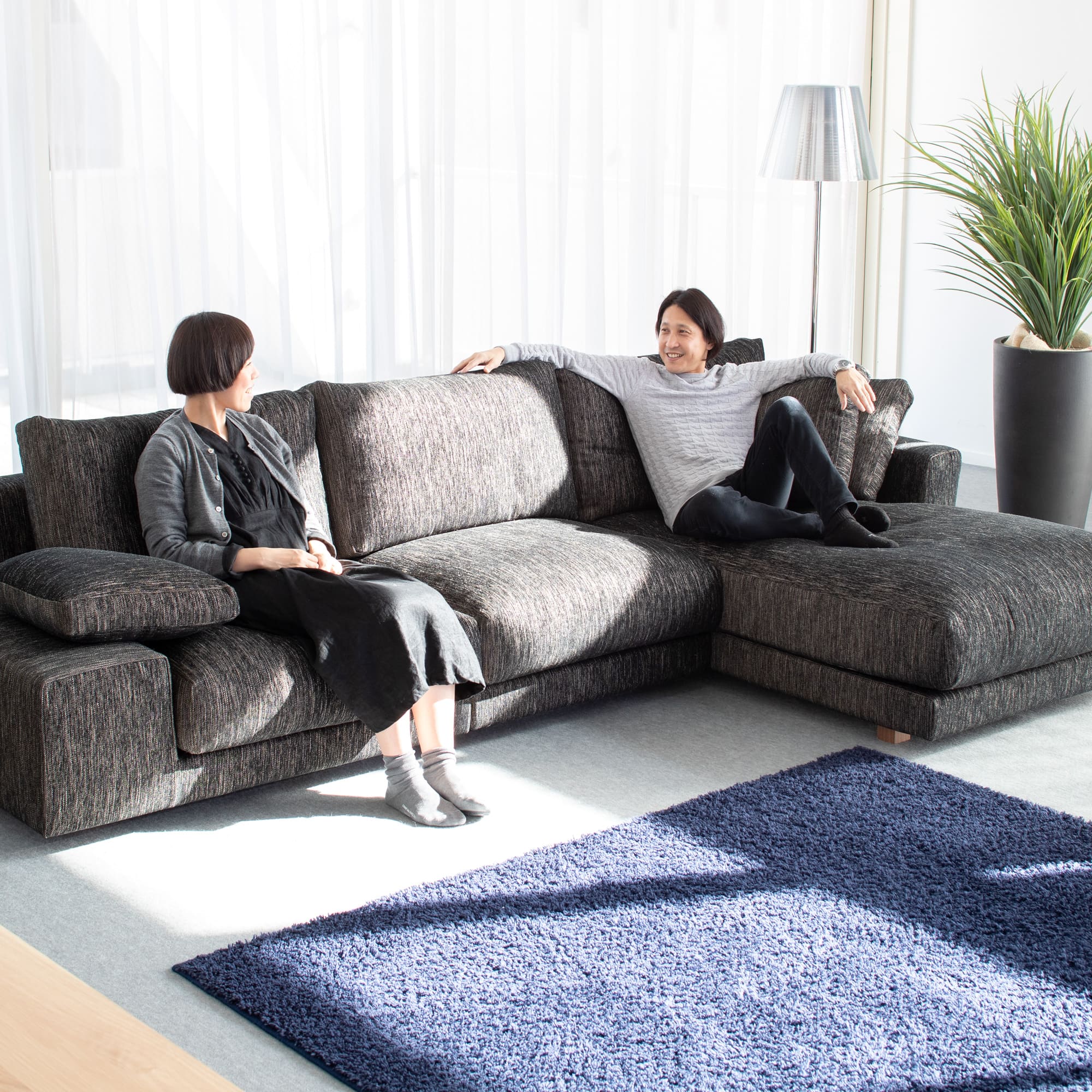 NewSugar Maximum comfort 2人掛けカウチソファセット 製品詳細ページ