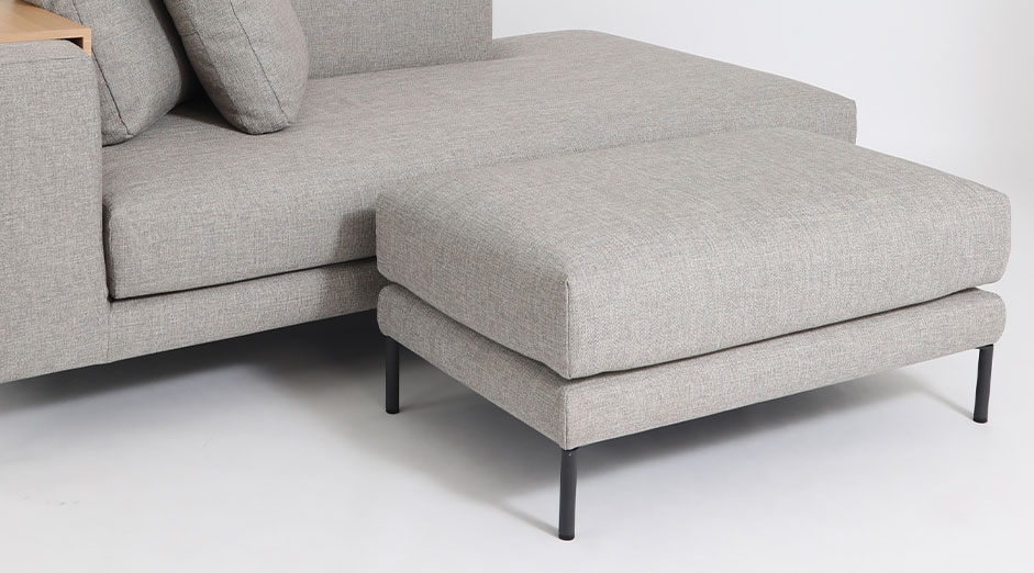 Decibel Standard ロングオットマン」 製品詳細ページ | 国産ソファ