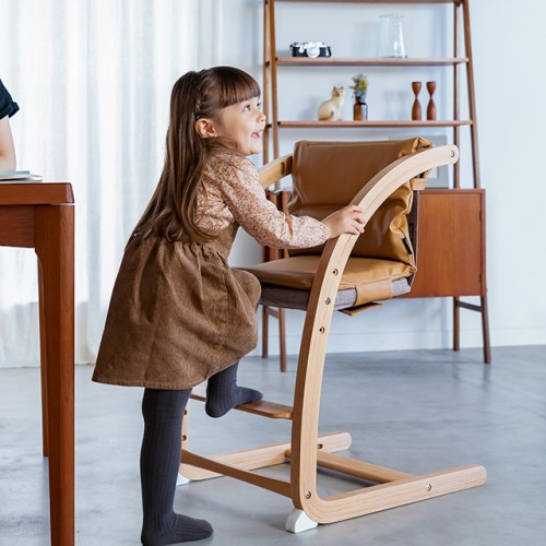 スクロールチェアOne PUレザークッション (ファルスカ) / O-BABY.net