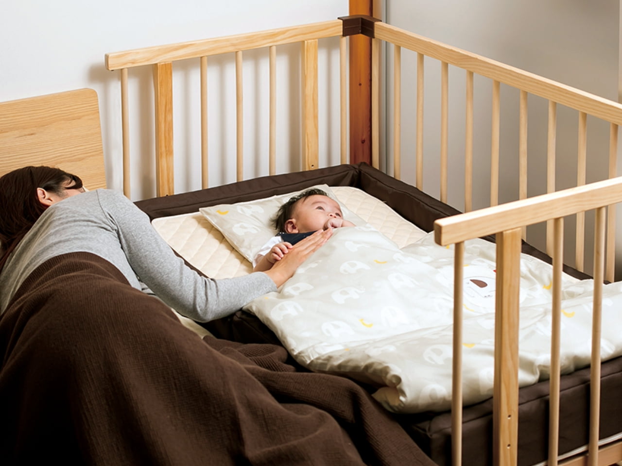 キャンペーン】コンパクトベッドフィットL (ファルスカ) / O-BABY.net