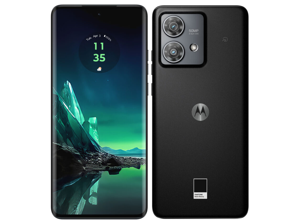 Motorola edge 40 neo スマートフォン 本体 画面ヒビあり edge 40 neo