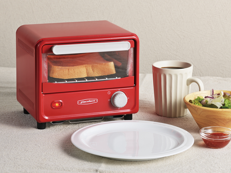 ピア・コローレ ミニオーブントースター（レッド） | 株式会社タマハシ