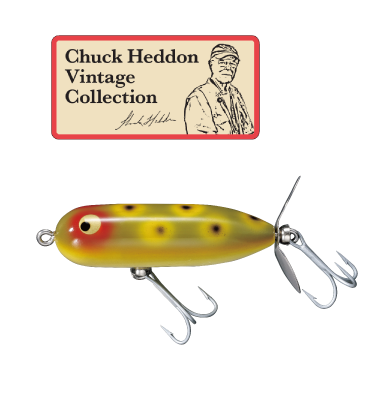 Heddon Chuck Heddon vintage collection Baby Torpedo