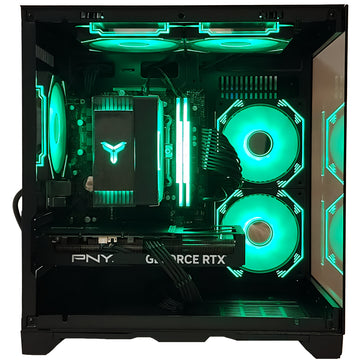 AMD Ryzen7 9700x ／ RTX5060 8GB ガラスコンパクト ゲーミングPC