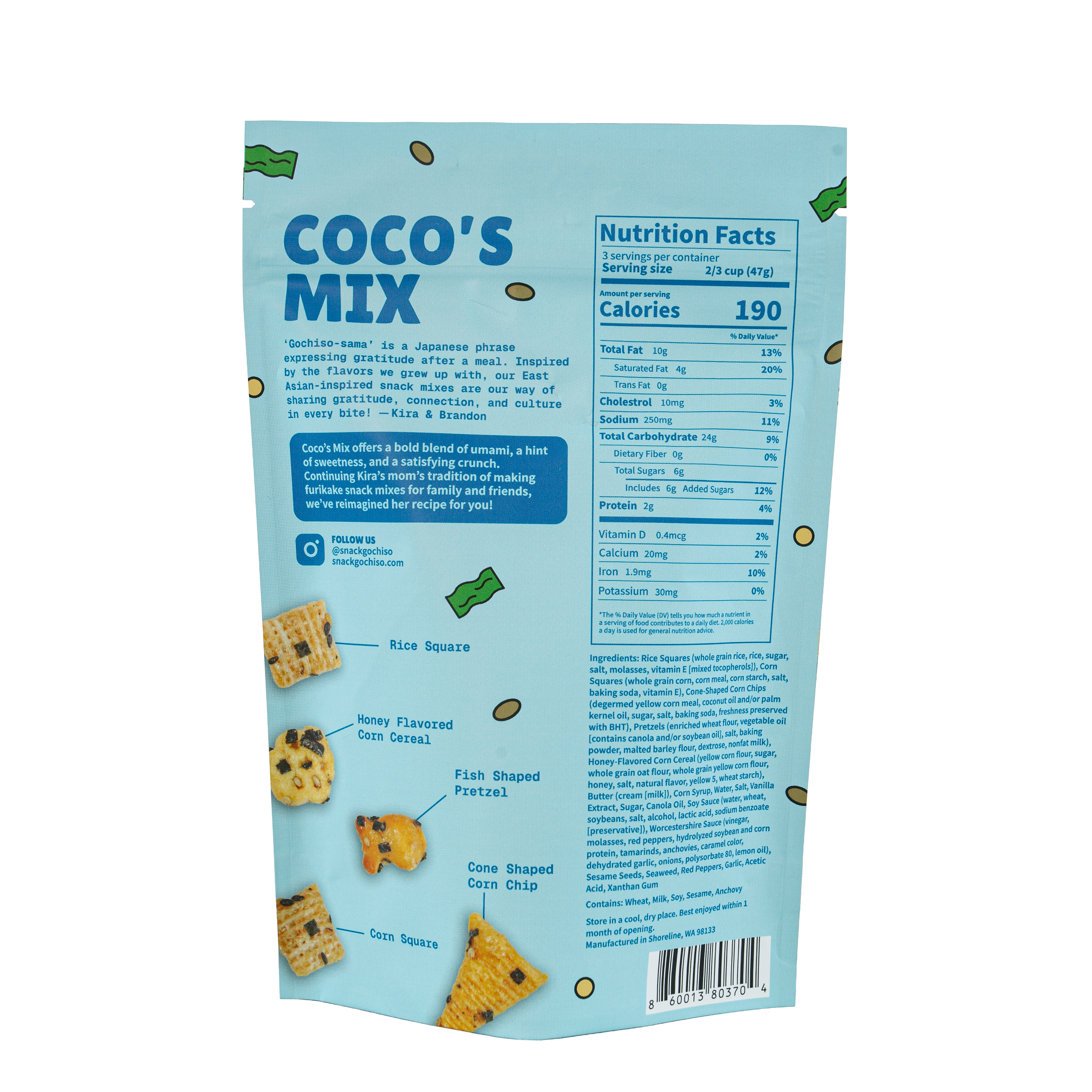 Furikake Snack - Coco's Mix – Gochiso