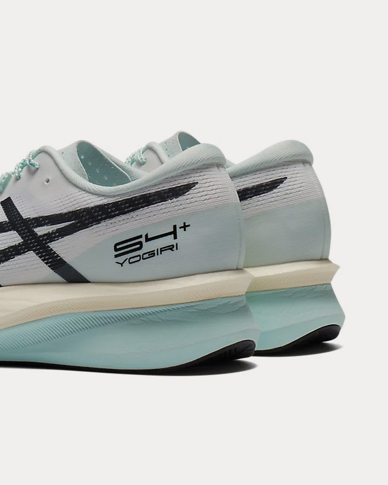 Asics Unisex S4+ Yogiri White / Black Running Shoes