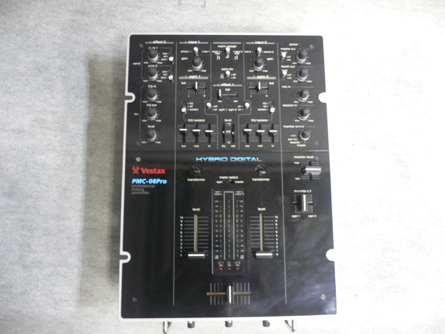 その他 Vestax PMC-08Pro Vestax PMC-08Pro Professional Hybrid Digital Mixer Black