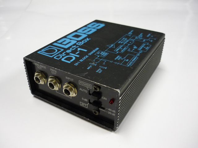 BOSS - DI-1｜PA・音響機器レンタルのサウンドクルー