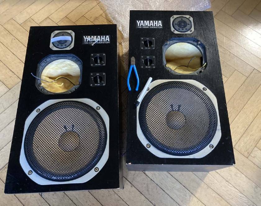 YAMAHA NS1000M ジャンク2ペアで原状回復作戦！｜SOUNDMART