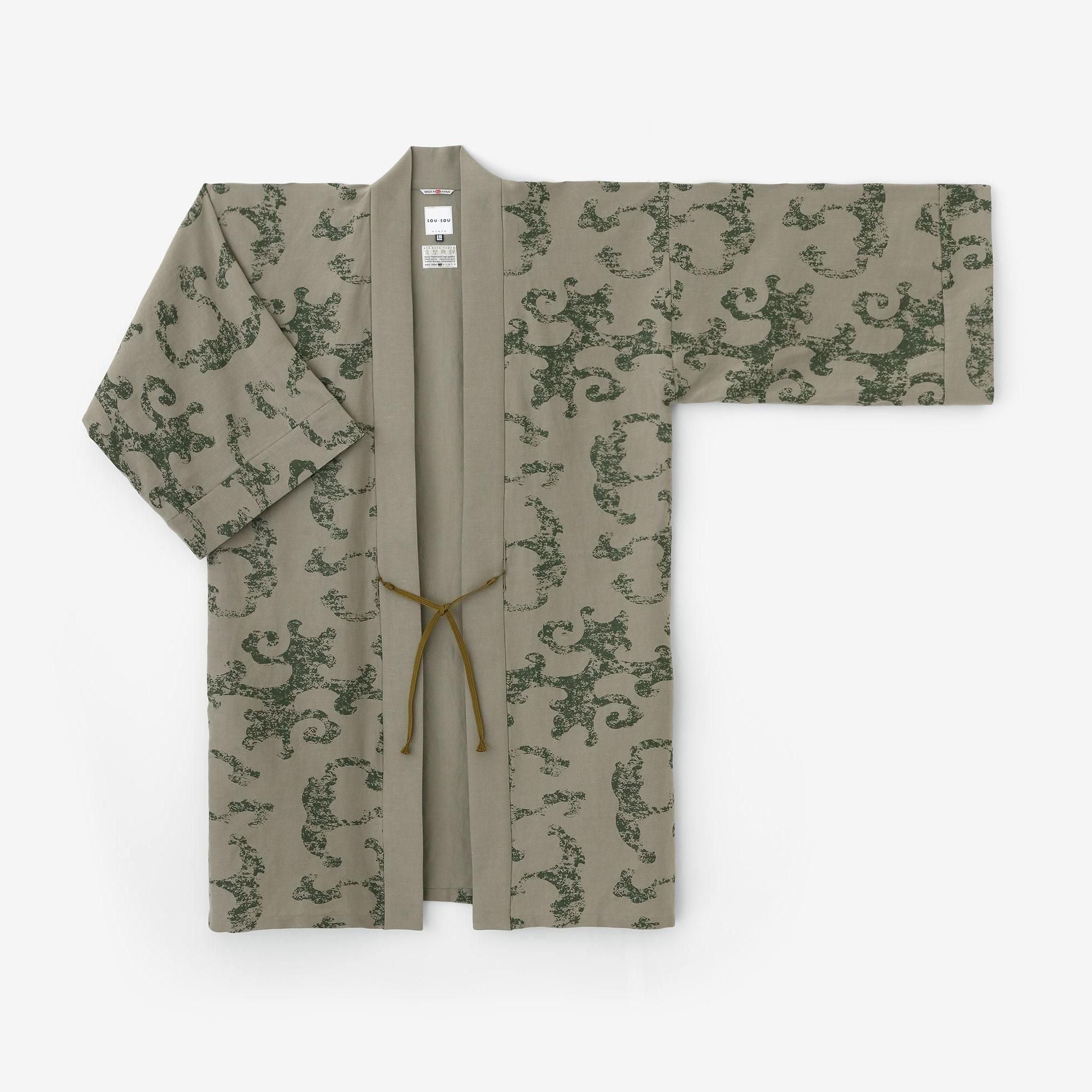 カットジャカール 袢纏（はんてん） 間（けん） 単（ひとえ）／金襴