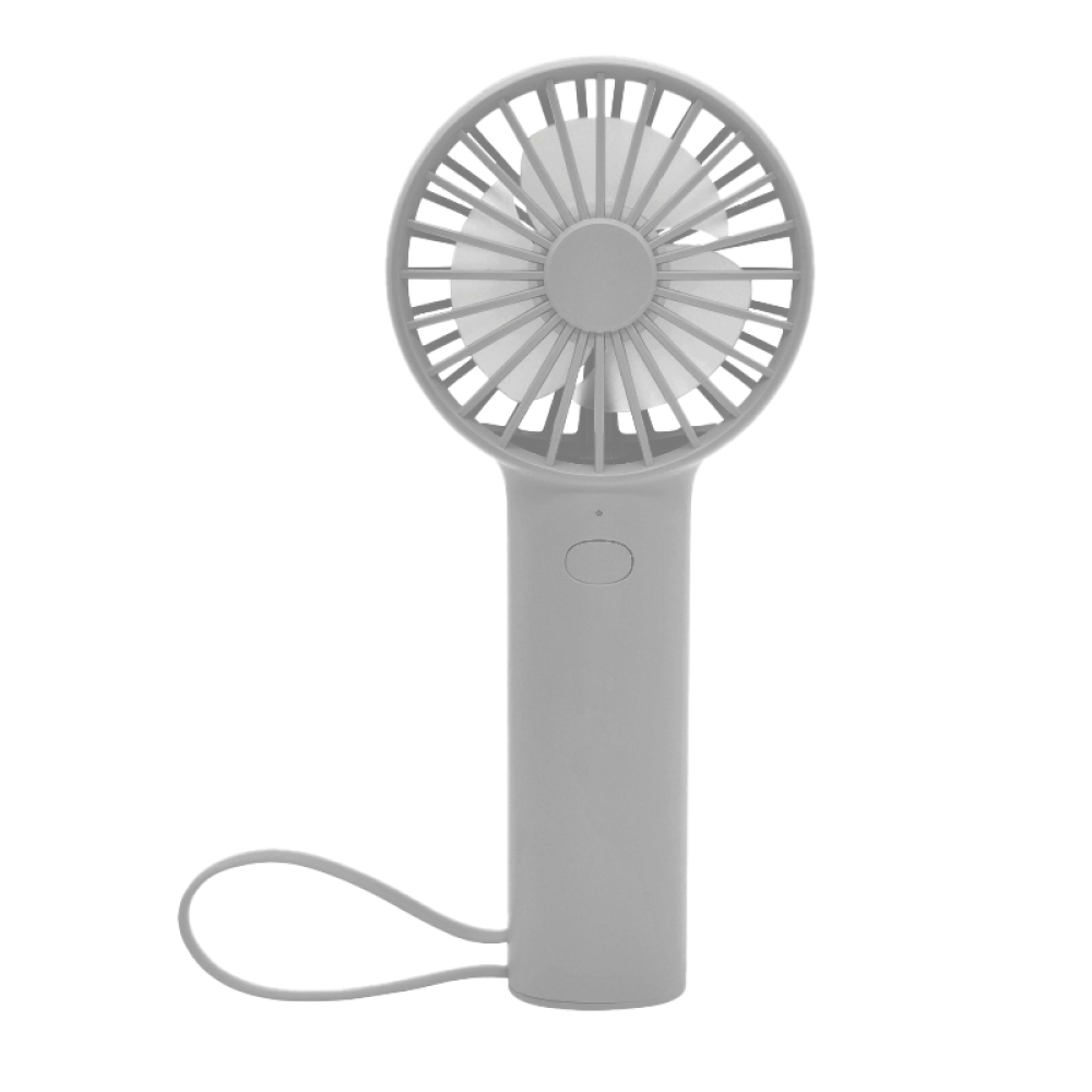 ケーブル一体型ストラップハンディファン｜ソースネクスト