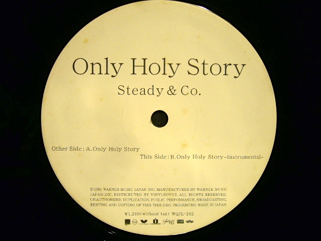 STEADY & CO. / ONLY HOLY STORY - SOURCE RECORDS (ソースレコード）