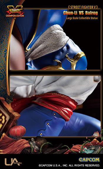 フィギュア専門店 -ソダチトイズ / 春麗VSバルログ 大型スタチュー