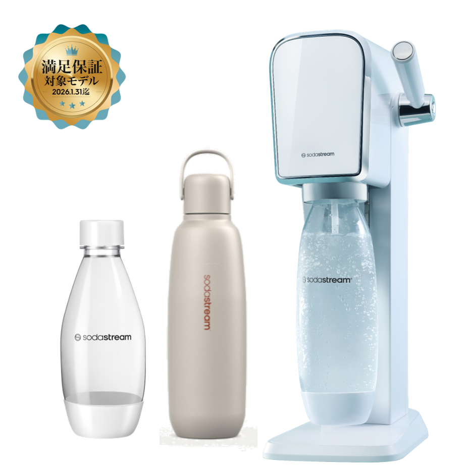 ソーダストリーム SodaStream / ARTスターターキット ステンレスボトル付き