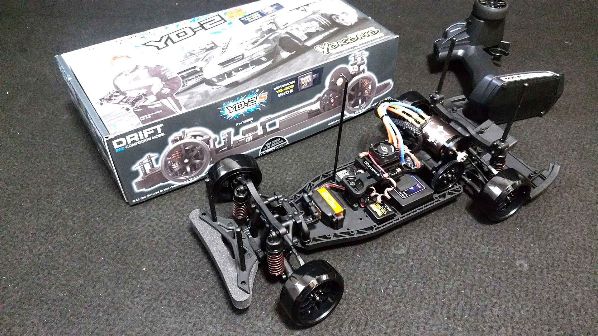 ヨコモ【YD-2S】をフルセットで購入して、ラジドリ始めてサボってまし