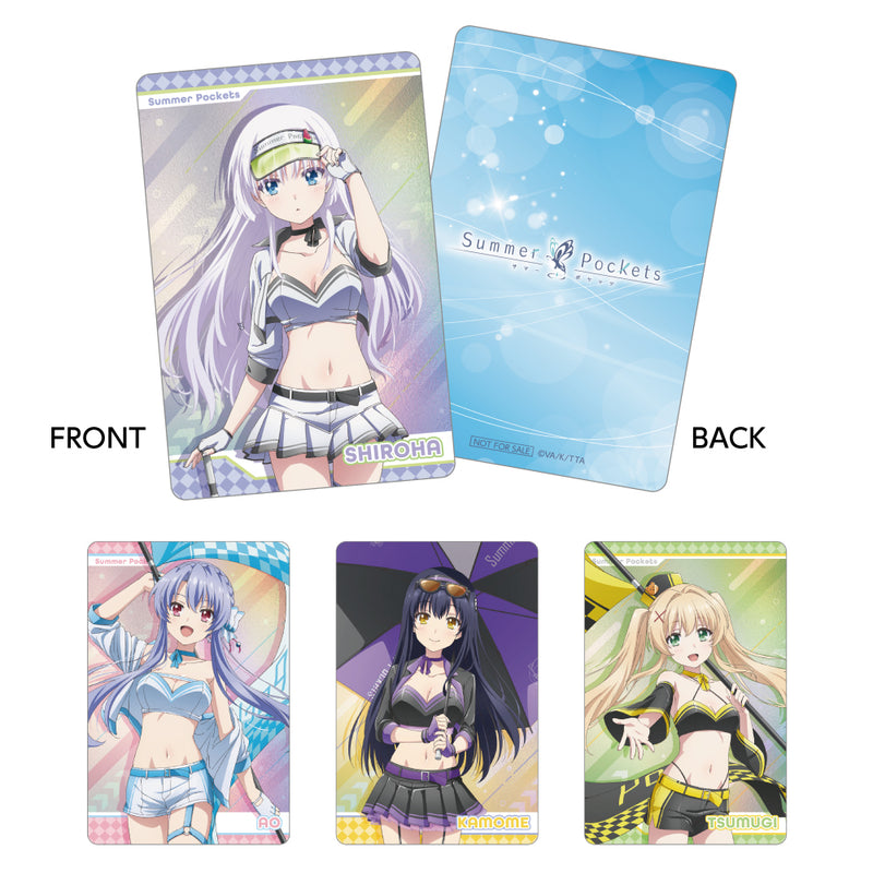 Summer Pockets 本革二つ折り財布 / 特典：久島 鴎| アニメ グッズ