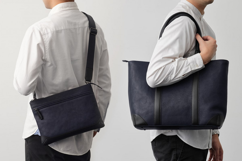 定番「ネイビー」は上質な素材使いで差をつける｜トロット限定レザー