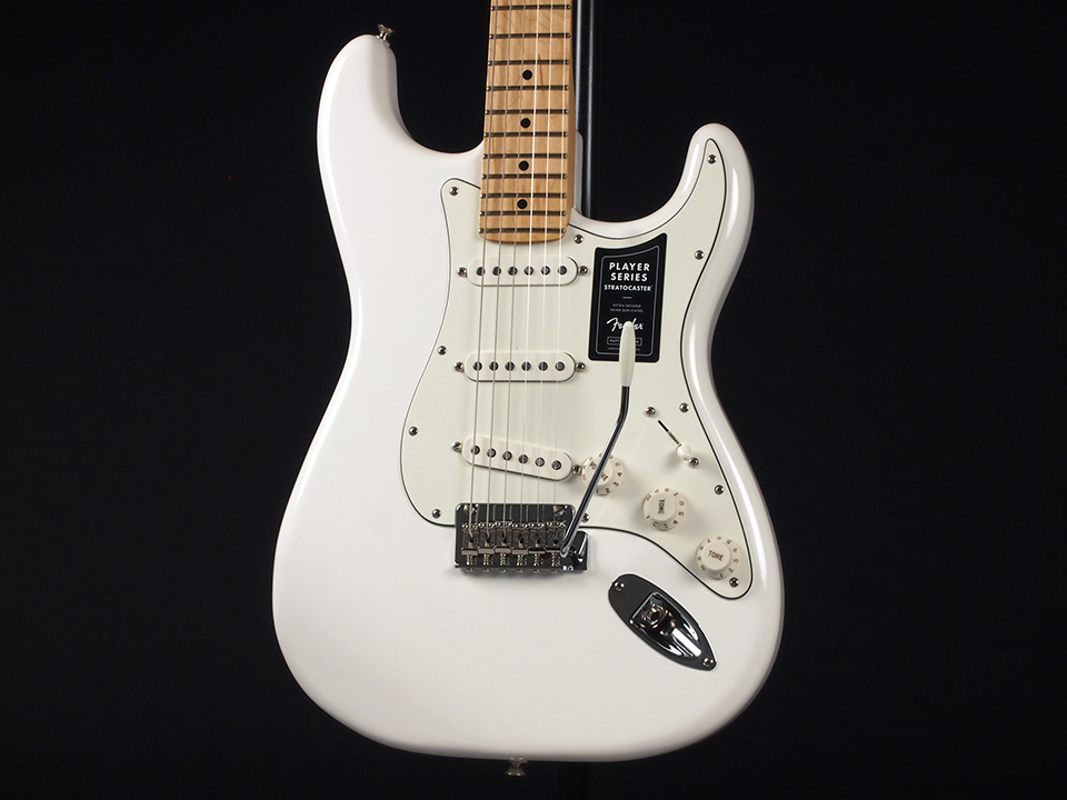 Fender Player Stratocaster Maple Fingerboard ~Polar White