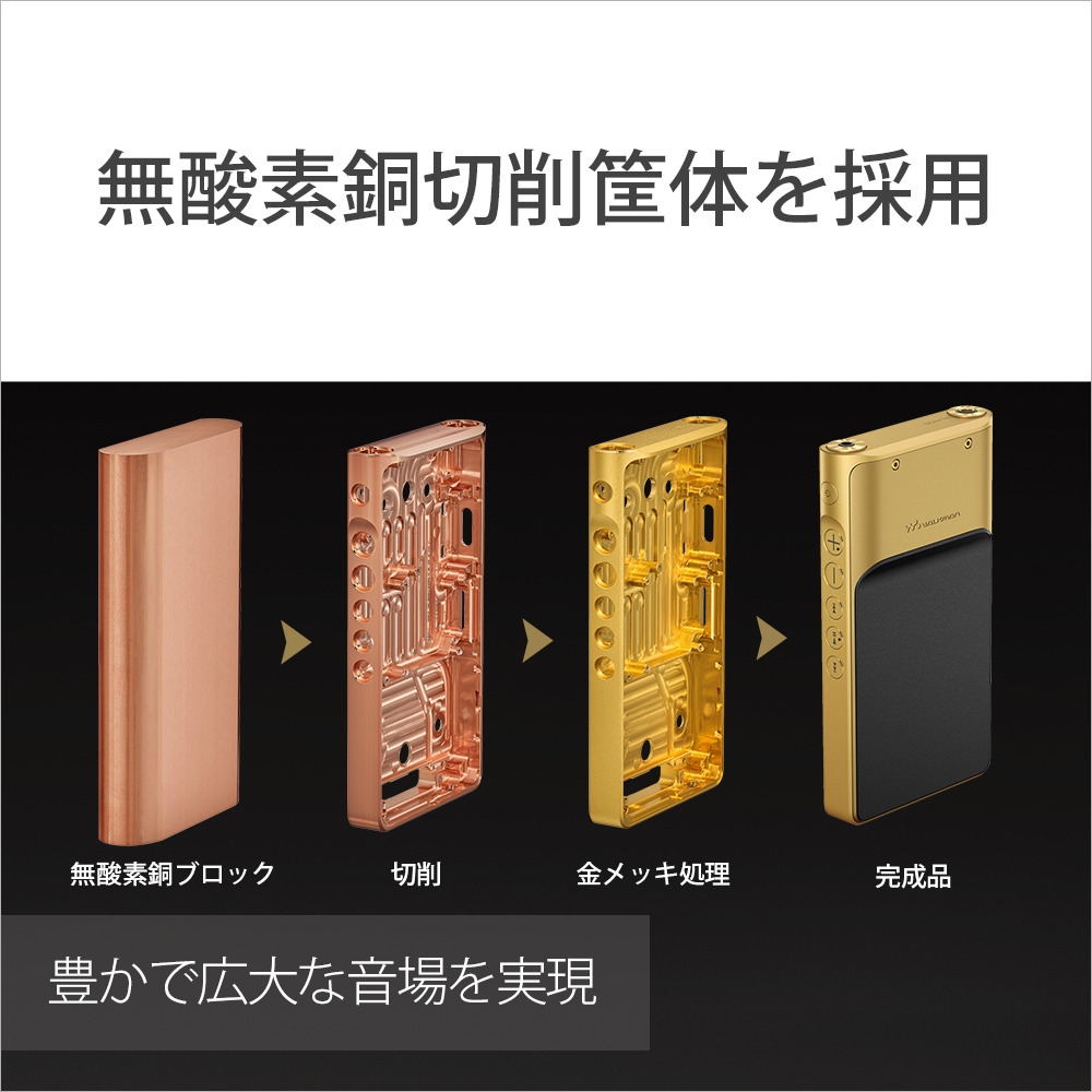 NW-WM1ZM2 購入 | ポータブルオーディオプレーヤー ウォークマン | ソニー