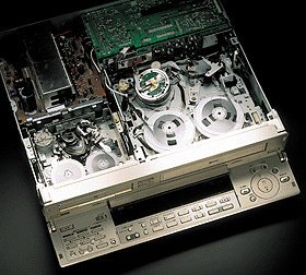 DV&VHSダブルビデオデッキ WV-DR7