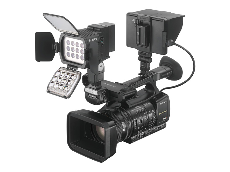 ソニーSONY nx5j 業務用ビデオカメラ ➕FMU128とバッテリー➕マイク