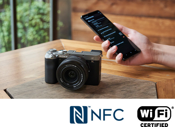 α7C 特長 : 写真や動画を手軽にスマホに/WEBカメラ対応 | デジタル一眼