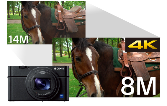 RX100VI(DSC-RX100M6) 特長 : 高解像4K動画とプロ仕様の動画性能/WEB