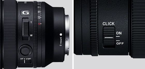 FE PZ 16-35mm F4 G 特長 : その他の特長 | デジタル一眼カメラα